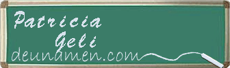 Patricia Geli Visitenkarte